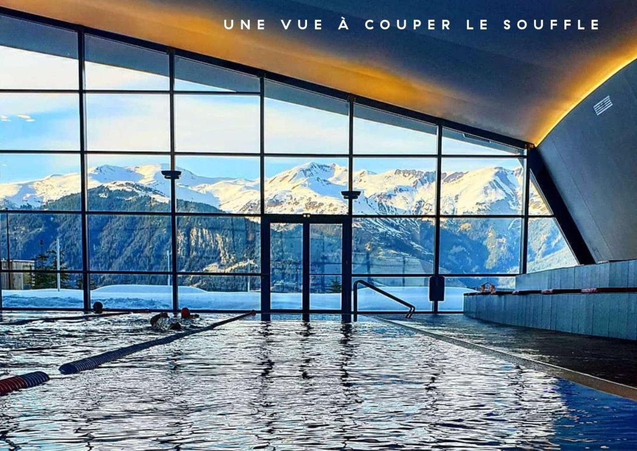Ecrin Blanc Resort Courchevel - Aquapark Bagian luar foto