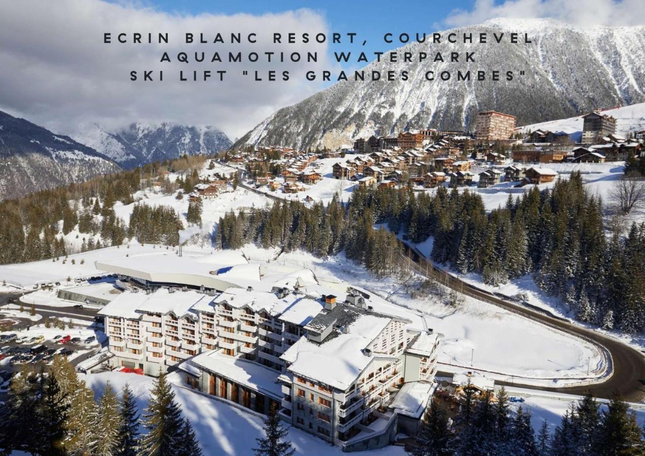 Ecrin Blanc Resort Courchevel - Aquapark Bagian luar foto