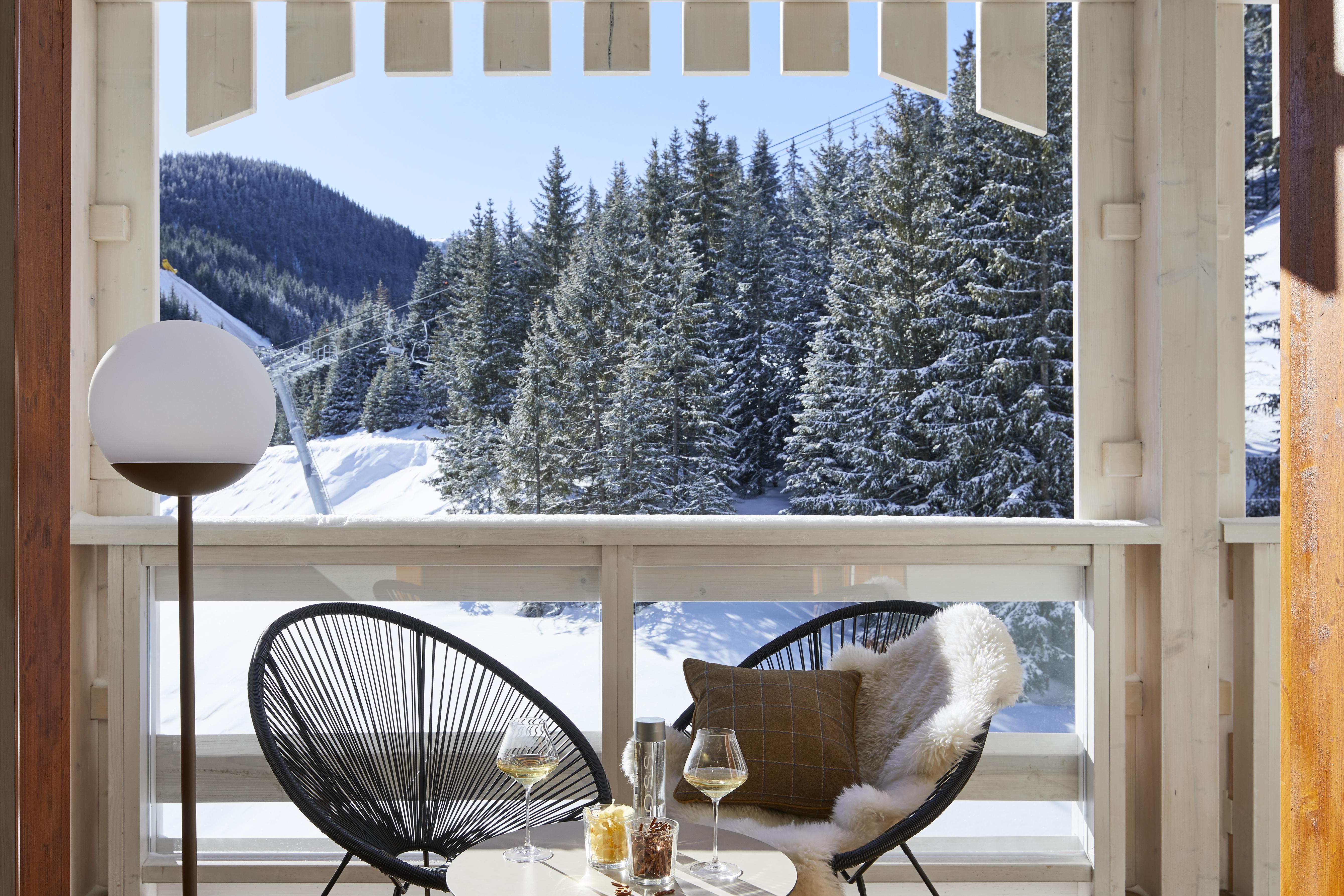 Ecrin Blanc Resort Courchevel - Aquapark Bagian luar foto