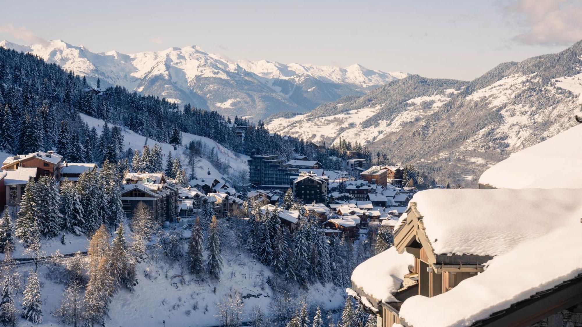 Ecrin Blanc Resort Courchevel - Aquapark Bagian luar foto