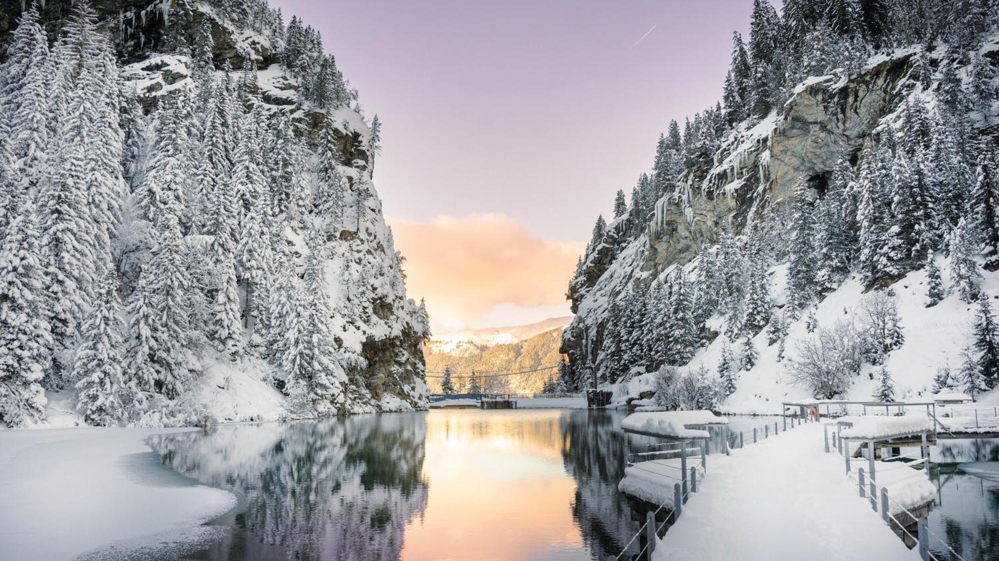Ecrin Blanc Resort Courchevel - Aquapark Bagian luar foto