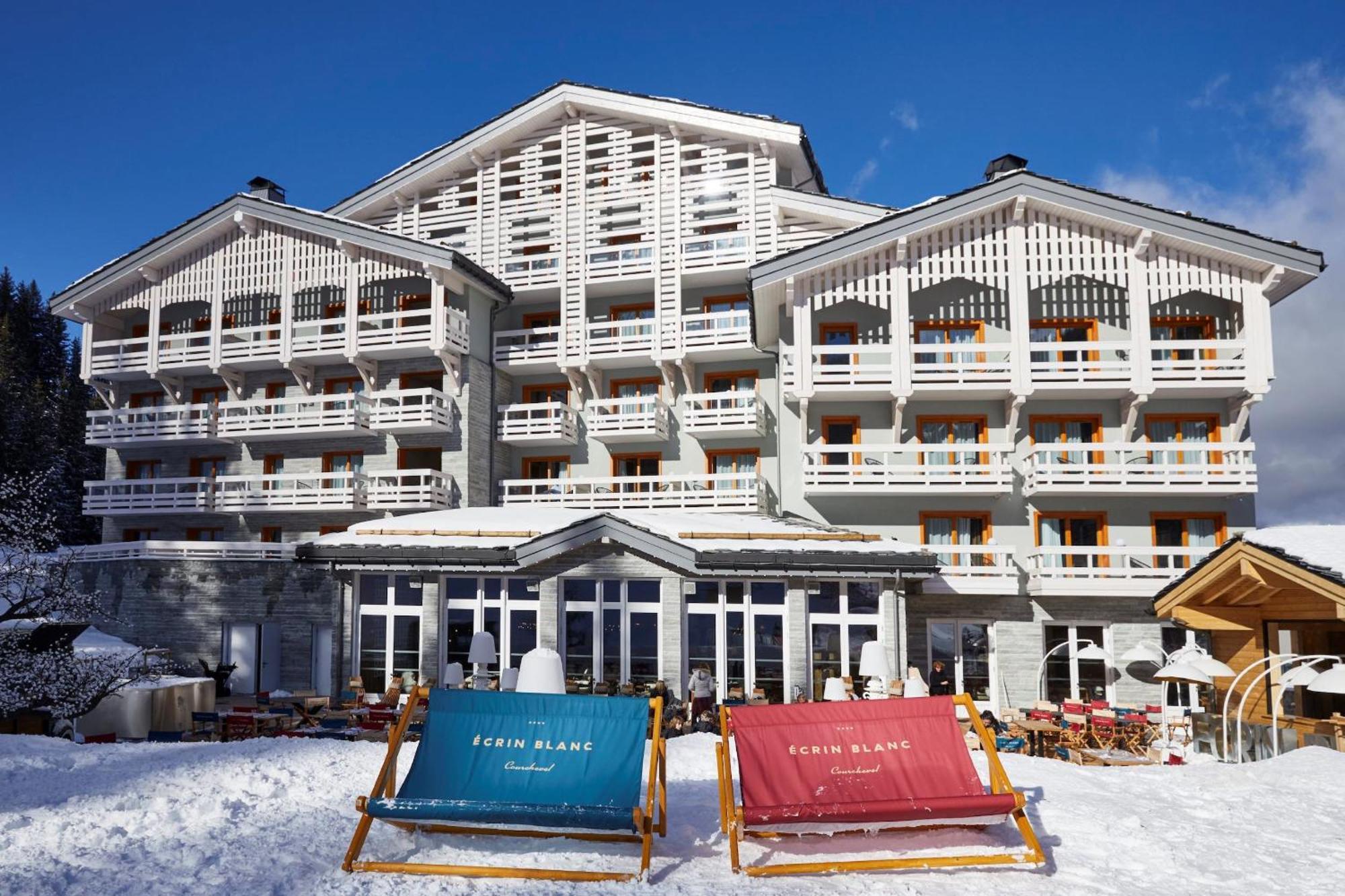 Ecrin Blanc Resort Courchevel - Aquapark Bagian luar foto